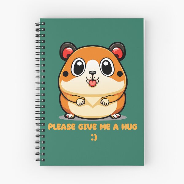Item preview, cute colorful hamster in orange tones designed and sold by ARVM.