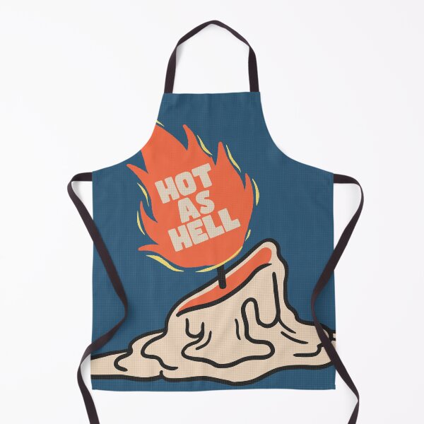 Item preview, Hot As Hell designed and sold by olivepopprints.