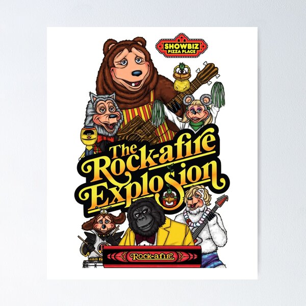 Item preview, Rock-afire Explosion Vintage Pizza Parlor designed and sold by The Masked Designer.