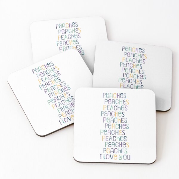 Item preview, Peaches Peaches Peaches Peaches Peaches designed and sold by Inkimoo.