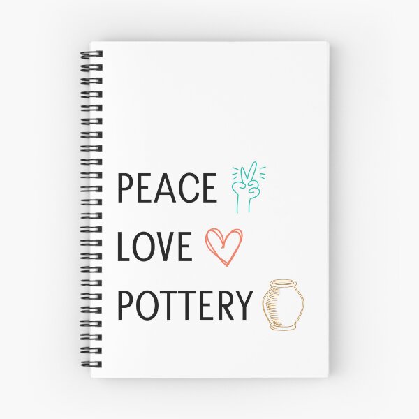 Item preview, Peace Love Pottery designed and sold by Stacie Forest.