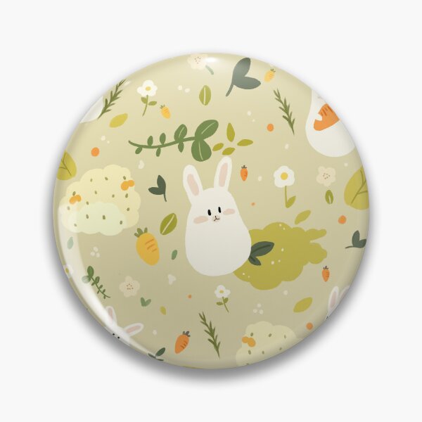Item preview, Adorable seamless rabbit pattern designed and sold by kumi99.