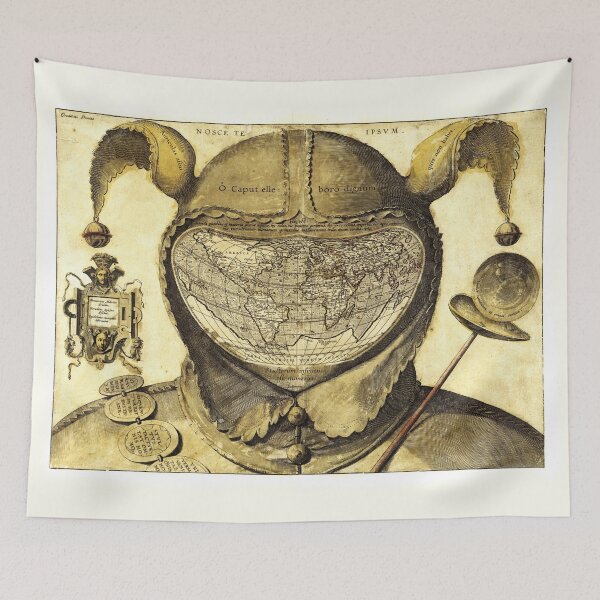 Item preview, Fool's Cap Map Of The World  designed and sold by christinamorana.