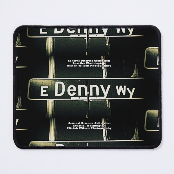 Item preview, Denny Way, Seattle, Washington by Mistah Wilson designed and sold by The Street Sign Store.