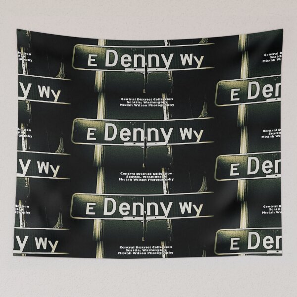 Item preview, Denny Way, Seattle, Washington by Mistah Wilson designed and sold by The Street Sign Store.