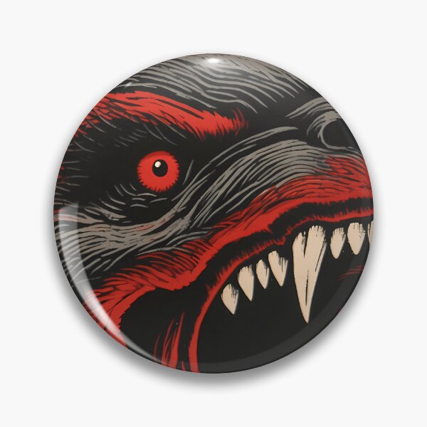 Item preview, The Beast - Linocut Art designed and sold by LampDigiArt.