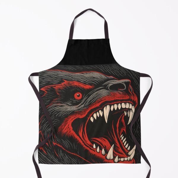 Item preview, The Beast - Linocut Art designed and sold by LampDigiArt.