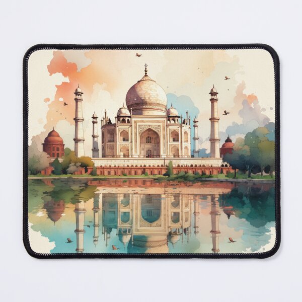 Item preview, Eternal Love: Watercolor Taj Mahal Collection designed and sold by Yuenyong Market.