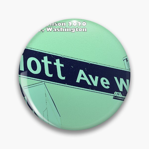 Item preview, Elliott Avenue West, SEA WATER, Seattle, WA by Mistah Wilson designed and sold by The Street Sign Store.
