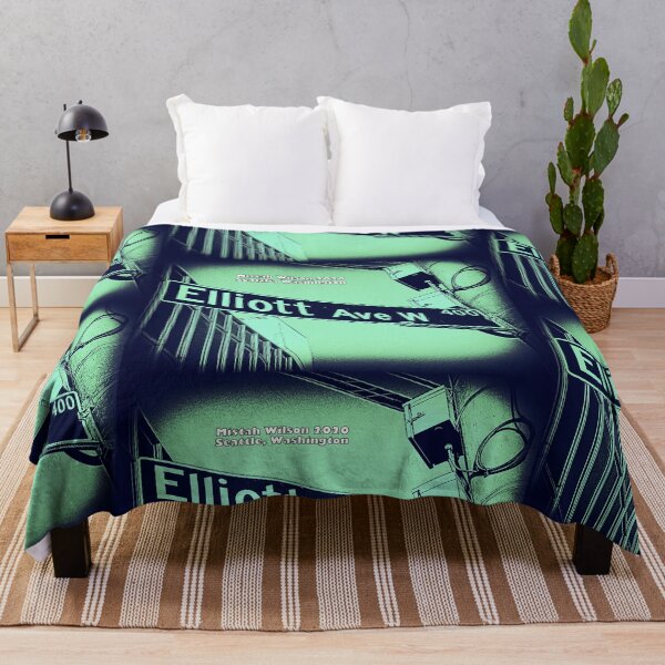 Item preview, Elliott Avenue West, SEA WATER, Seattle, WA by Mistah Wilson designed and sold by The Street Sign Store.