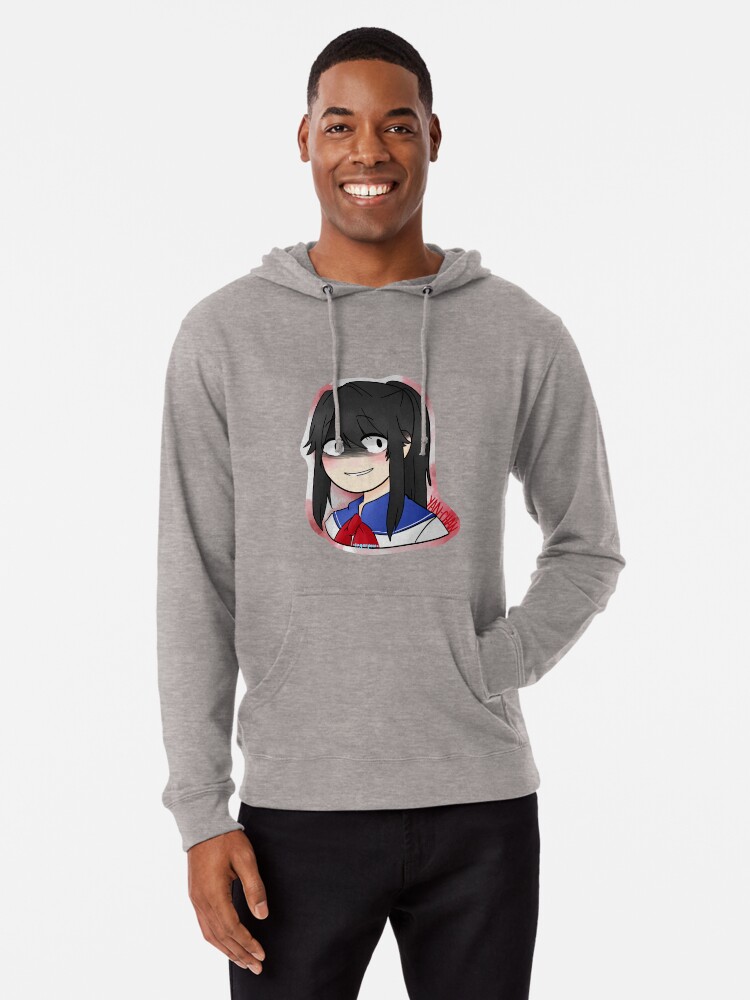 Sweat à capuche léger « Yandere-chan à partir de Yandere Simulator », par  sugarpow | Redbubble