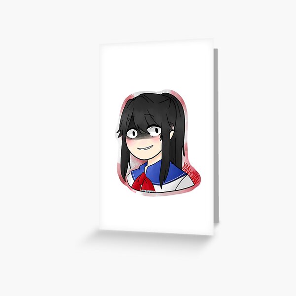 Yandere Simulator- Osana Najimi Greeting Card for Sale by Sparkese