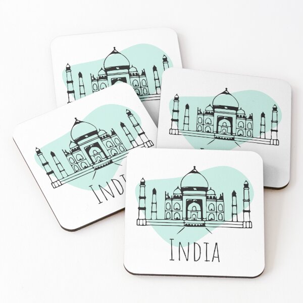 Item preview, India doodle illustration designed and sold by mariakostory.