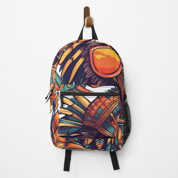 Item preview, Funky Aztec Eagle with Sunglasses | Aztec designed and sold by SafiannaSpace.