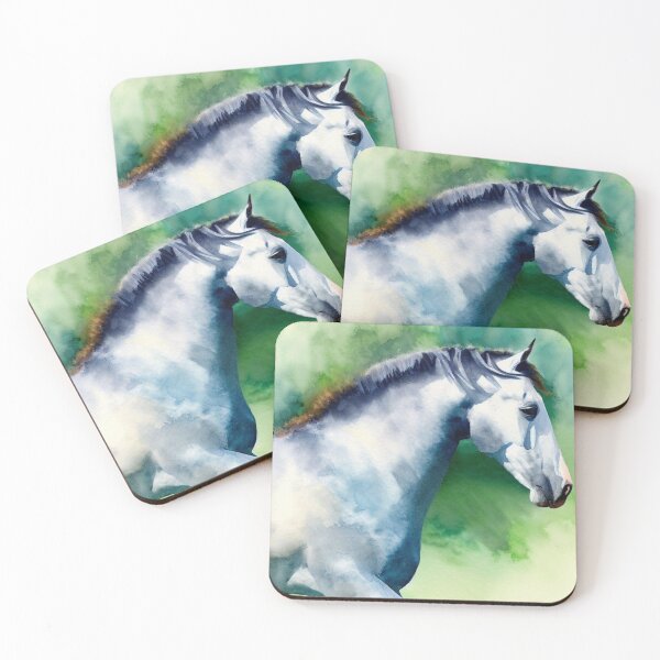 Item preview, Watercolor Andalusian Horse designed and sold by JohnsonGallery.