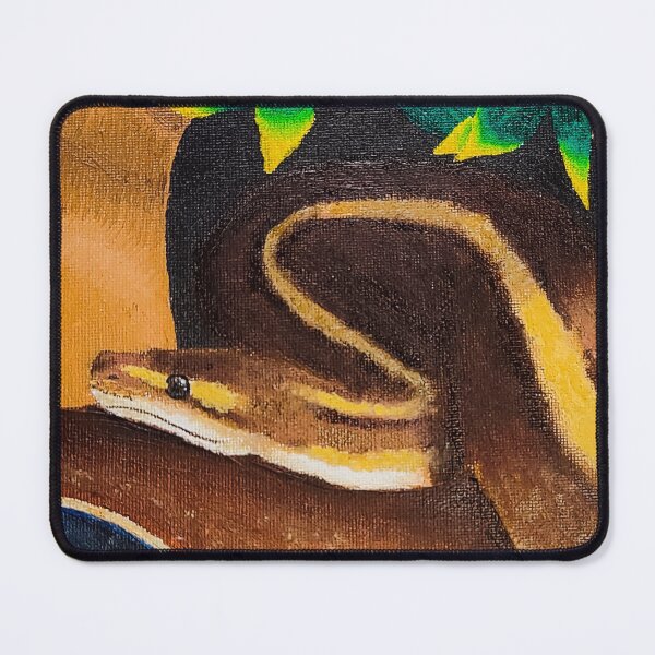 Item preview, Cute ball Python at rest designed and sold by KatsColorfulArt.
