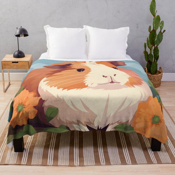 Item preview, Beautiful guinea pig - cuy with flowers designed and sold by khumpa.