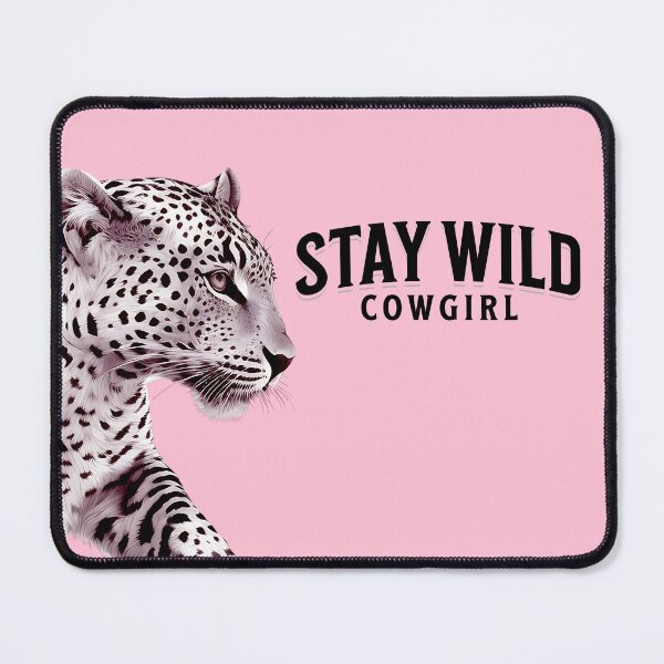 Item preview, Coastal Cowgirl  Stay Wild Pink Leopard designed and sold by DesignHausArt.
