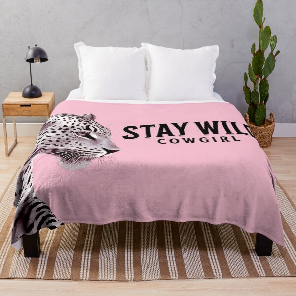 Item preview, Coastal Cowgirl Stay Wild Pink Leopard designed and sold by DesignHausArt.