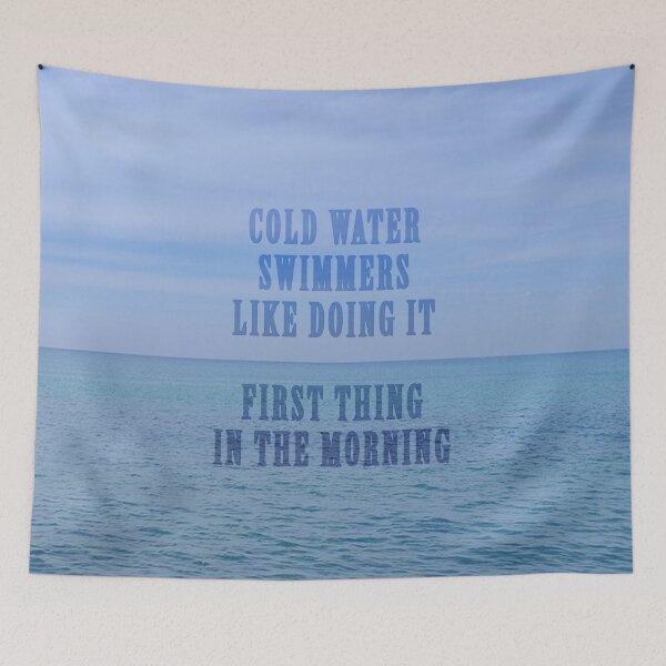 Item preview, Cold Water Swimmers Like Doing It First Thing In The Morning designed and sold by Fanarchist.