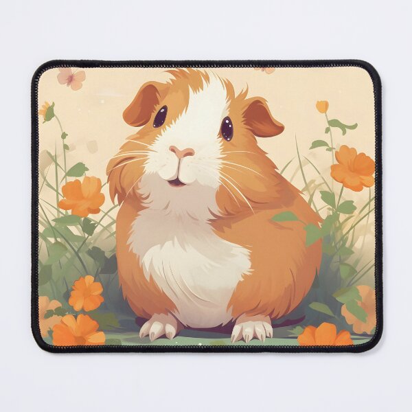 Item preview, Beautiful guinea pig - cuy with flowers designed and sold by khumpa.