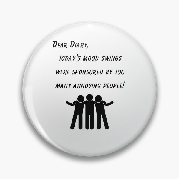 Item preview, Dear Diary, Mood Swings designed and sold by Jasby-Co.