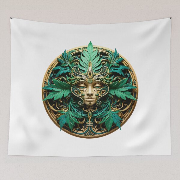 Item preview, Goddess of Weed - For Marijuana Lovers - Get This designed and sold by AlanPhotoArt.