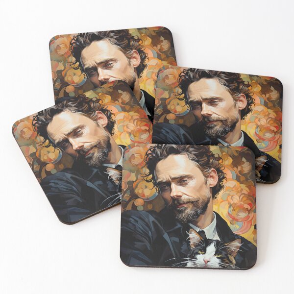 Item preview, Tom Hiddleston and a cat designed and sold by ururuty.