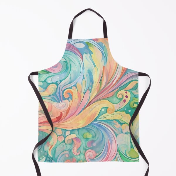 Item preview, Whimsical Paisley Vintage Retro Pastel Colors Pattern designed and sold by Lamarcy.