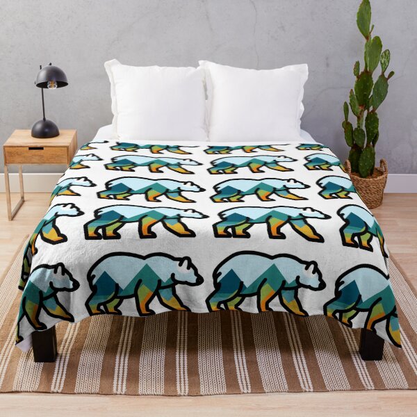 Item preview, Bear, mountains, outdoors, camping  designed and sold by SpruceGooseCo.