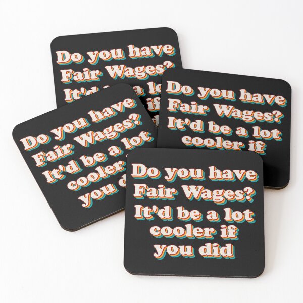 Item preview, Fair Wages? designed and sold by Texterns.