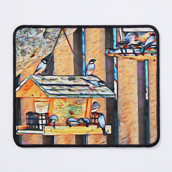Item preview, FEEDING THE BIRDS designed and sold by ArtbyRolleen.