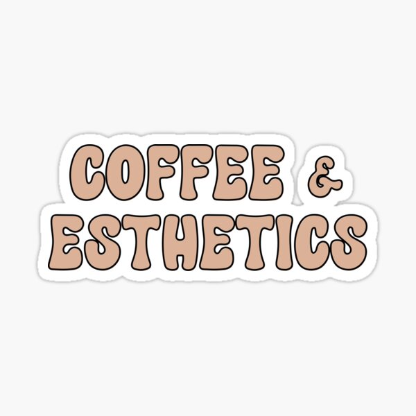 Item preview, Coffee And Esthetics - Esthetician Quote designed and sold by HappyDelights.