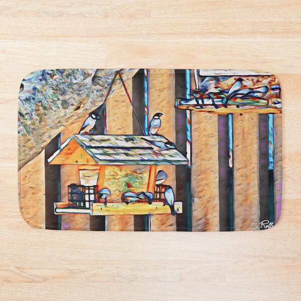 Item preview, FEEDING THE BIRDS designed and sold by ArtbyRolleen.