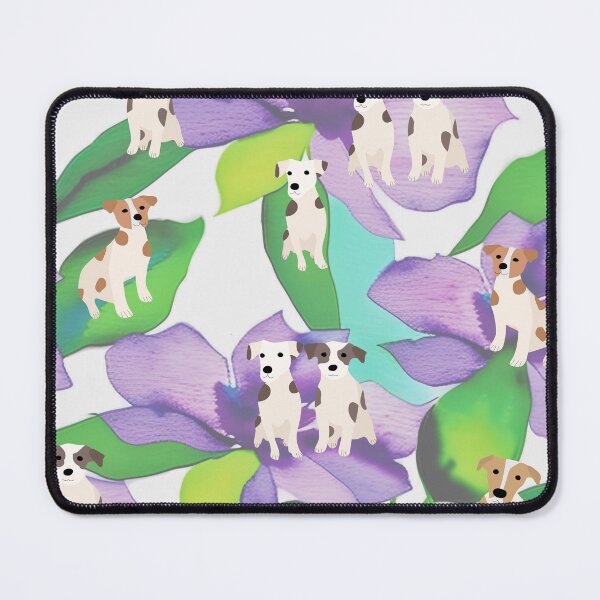 Item preview, Botanical Floral watercolour Dogs  designed and sold by RachelRebel.