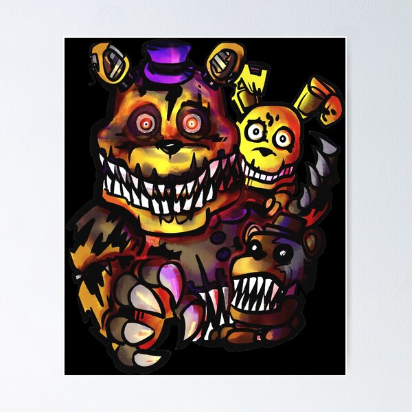 Tomorrow is another day - Fredbear FNAF  Poster for Sale by Mintybatteo