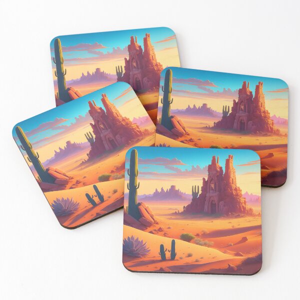 Item preview, Desert illustration Drawing designed and sold by imabbasanwar.