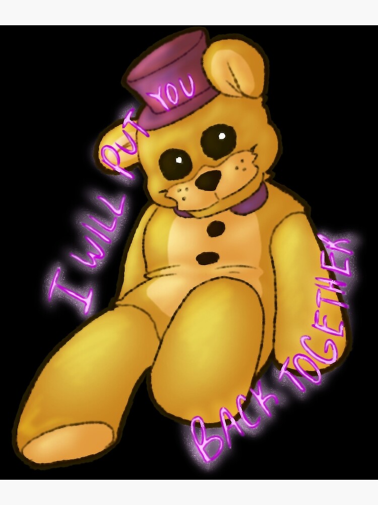 Nightmare Fredbear Plushie