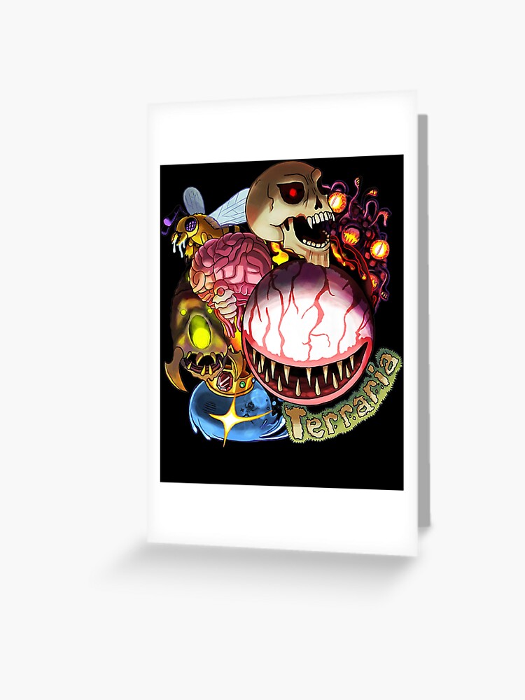 Terraria Boss Rush Greeting Card for Sale by WarraneTherrien