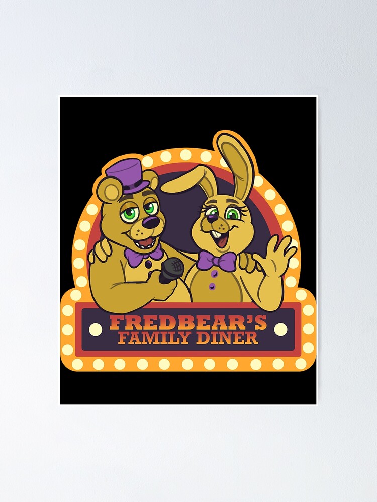 Nightmare Fredbear Posters for Sale