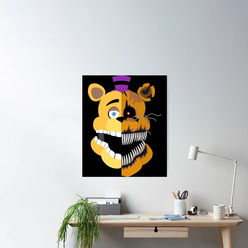 Fred Bear and Friends (Five Nights at Freddy's) 16 x 24 Laser