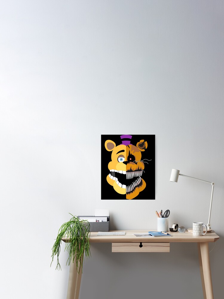 Nightmare Fredbear (Five Nights at Freddy's) Poster for Sale by