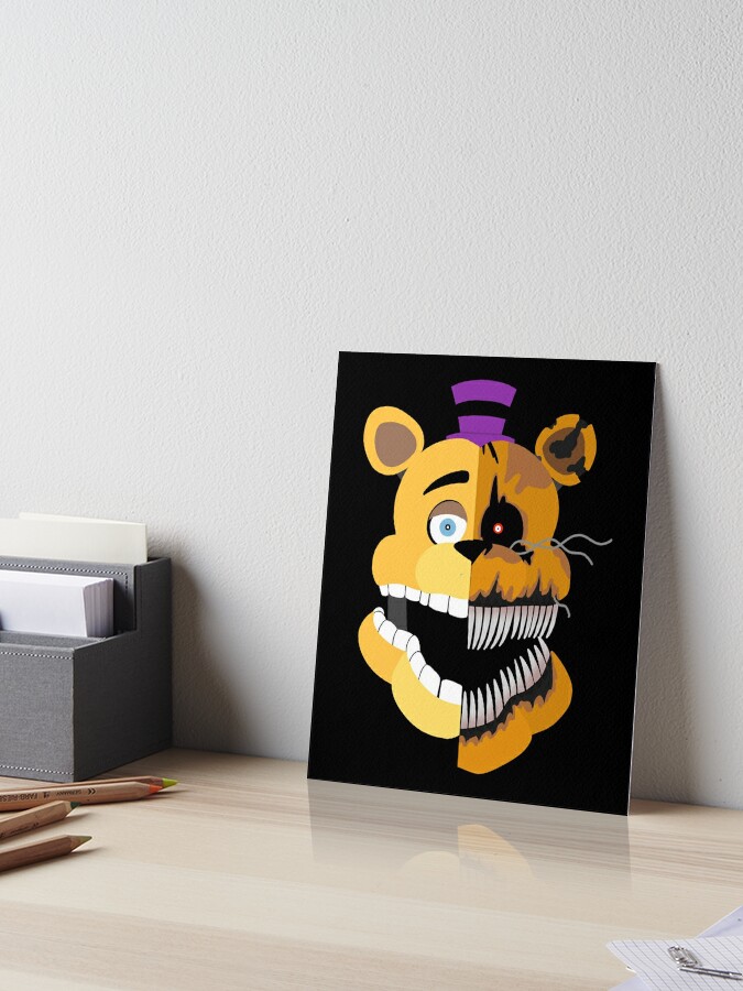 Nightmare Fredbear (Five Nights at Freddy's) Art Print for Sale