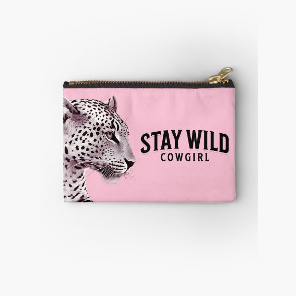 Item preview, Coastal Cowgirl  Stay Wild Pink Leopard designed and sold by DesignHausArt.