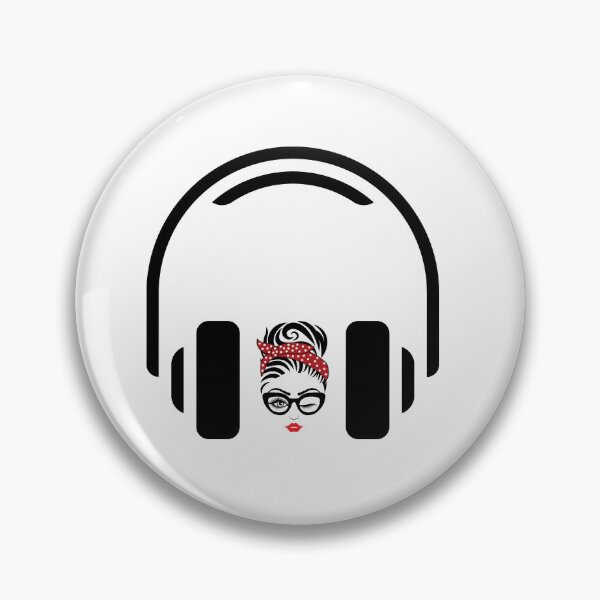 Item preview, Headphone Girl Music Lover designed and sold by izzydigital.