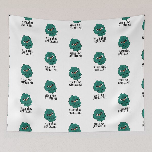Item preview, Veggie Puns Just Kale Me Funny Food Puns  designed and sold by punnybone.