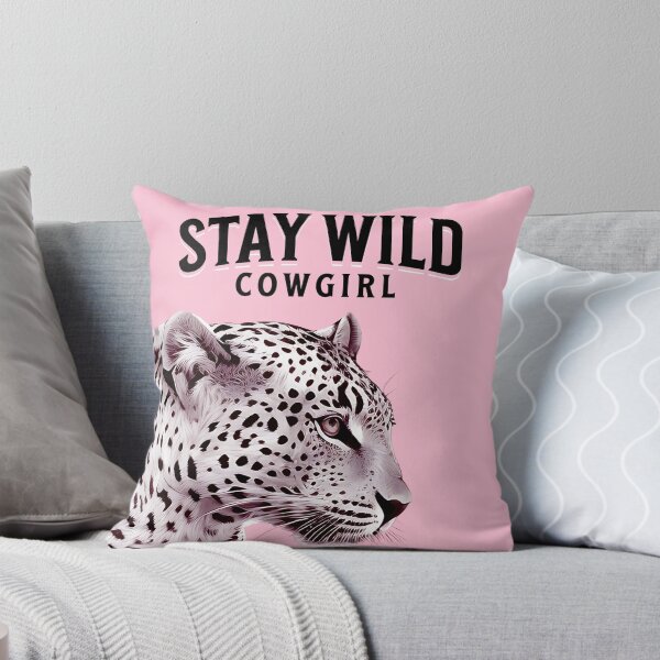 Item preview, Coastal Cowgirl  Stay Wild Pink Leopard designed and sold by DesignHausArt.