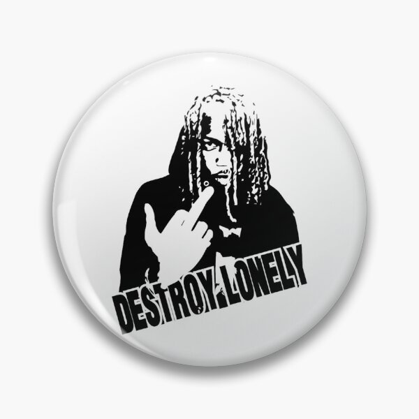 Item preview, De stroy Lonely rapper illustration  designed and sold by Erineto.