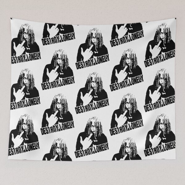 Item preview, De stroy Lonely rapper illustration  designed and sold by Erineto.