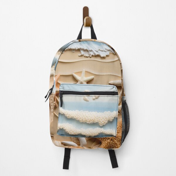 Item preview, 3d ocean beach with seashells designed and sold by Inktown.